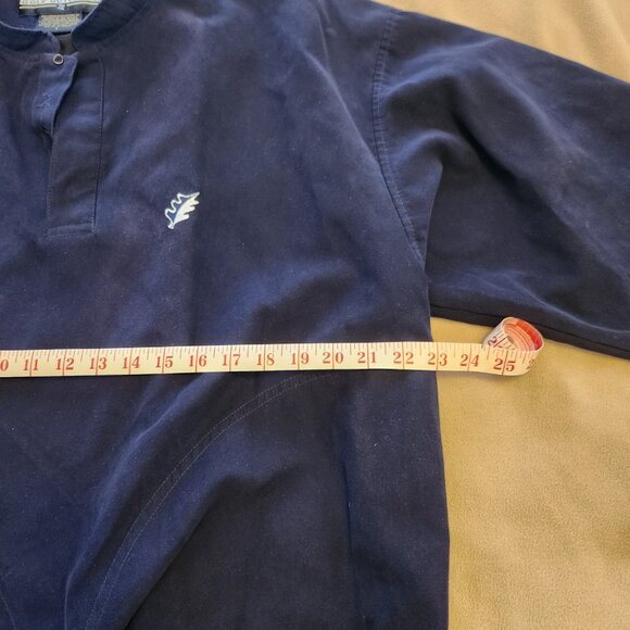 Zero Restriction Golf Outerwear Men's Jacket Navy 1/4 Snap Pullover -‎ Large - Picture 4 of 7